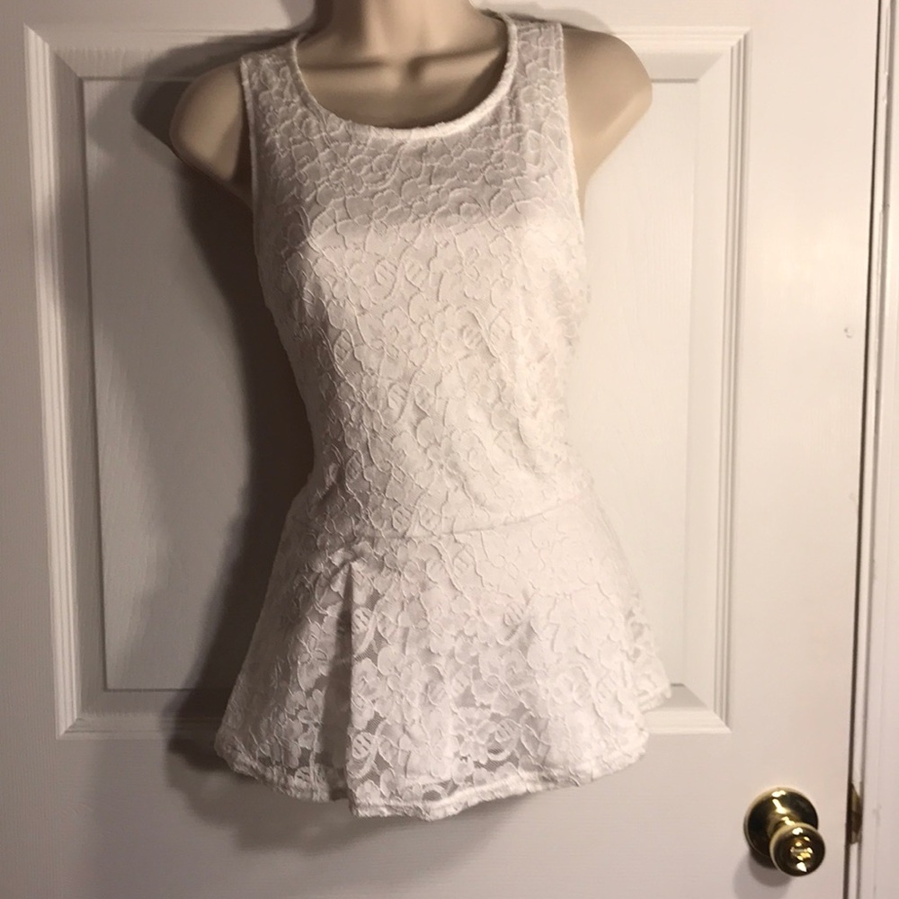 MEDIUM H&M PEPLUM TOP